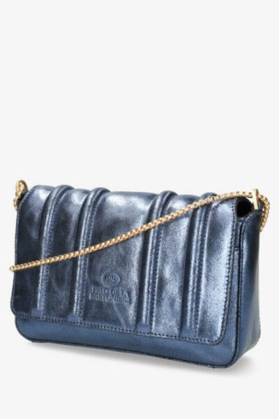 Juliette Padded crossbody navy De La Bretoniere